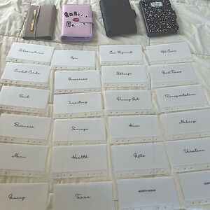 24 Matte Vellum Laminated Cash Envelope| CASH ENVELOPES |Cash Stuffing Envelopes